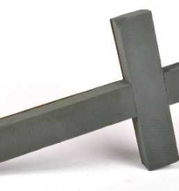 Large Cross Cardboard Base