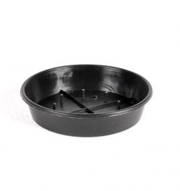 Black Plastic No5 Bowl 13x3cm Florist Wedding Arrangement