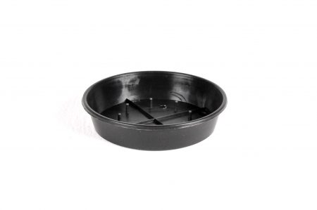 Black Plastic No5 Bowl 13x3cm Florist Wedding Arrangement