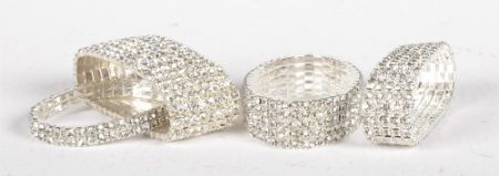 5 Band Diamante Bracelet