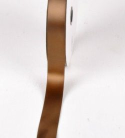 Single Face Satin Ribbon Brown 38mm x 100yards Florist Wedding Wrapping