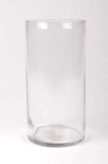 Glass Cylinder Vase 10cm x 25cm Florist Arrangement Wedding