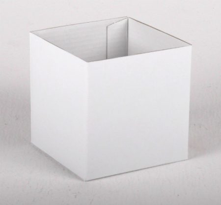 Tiny Gloss Box White 10x10x10cm Florist Gift Wrapping