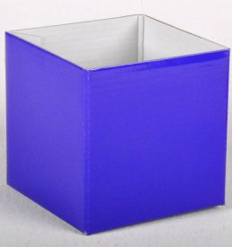 Tiny Gloss Box Violet 10x10x10cm Florist Gift Wrapping