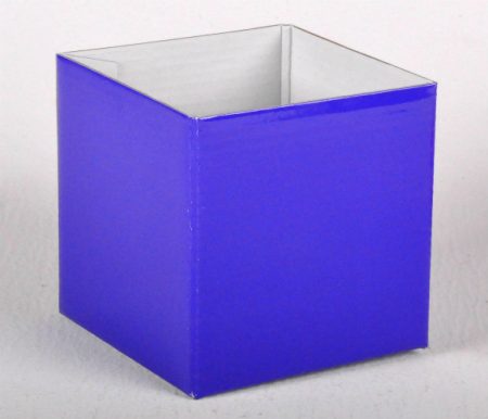 Tiny Gloss Box Violet 10x10x10cm Florist Gift Wrapping