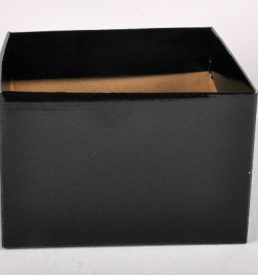 Large Gloss Box Black 23x23x15cm Florist Gift Wrapping