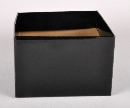 Large Gloss Box Black 23x23x15cm Florist Gift Wrapping