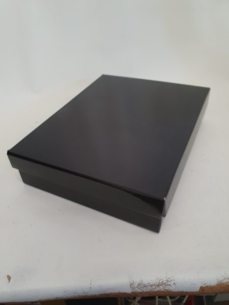 Small Shirt Box Black - 30x21x10.5cm Florist Gift Wrapping