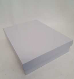 Large Shirt Box White - 39x30x9cm Florist Gift Wrapping