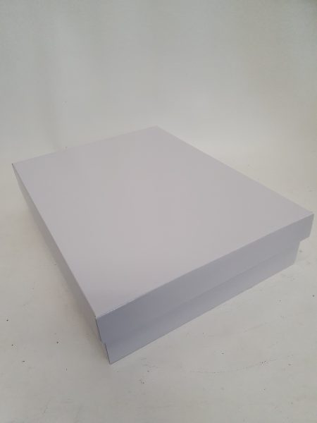 Small Shirt Box White - 30x21x10.5cm Florist Gift Wrapping