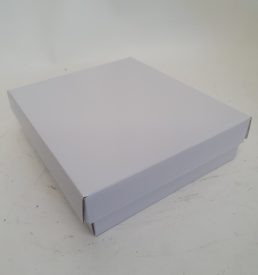 Chocolate Box White - 24.5 x 21.5 x 6.2cm  Florist Gift Wrapping