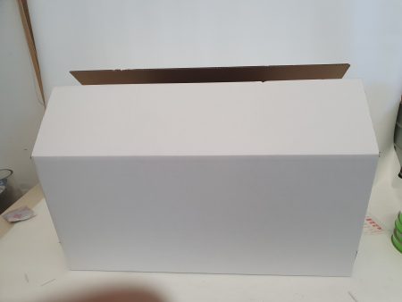 Wedding Box Insert  White Florist Gift Wrapping - Image 3