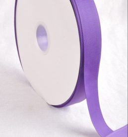 Purple 100 Yard / 91 metre Roll Grosgrain Ribbon 10 / 25 / 38 mm Florist Wedding