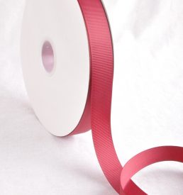 Carnation Red 100 Yard / 91 metre Roll Grosgrain Ribbon 25 / 38 mm Florist Wedding