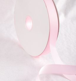 Soft Pink 100 Yard / 91 metre Roll Grosgrain Ribbon 25 / 38 mm Florist Wedding