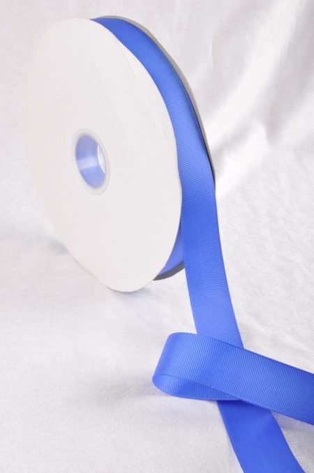 Royal Blue 100 Yard / 91 metre Roll Grosgrain Ribbon 10 / 25 / 38 mm Florist Wedding