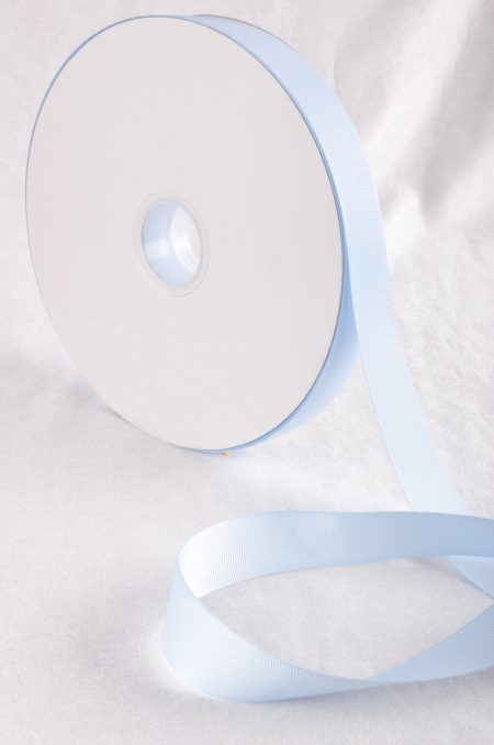 Baby Blue 100 Yard / 91 metre Roll Grosgrain Ribbon 25 / 38 mm Florist Wedding