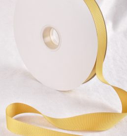 Gold 100 Yard / 91 metre Roll Grosgrain Ribbon 10 / 25 / 38 mm Florist Wedding