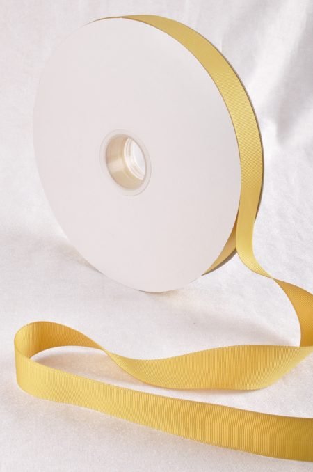 Gold 100 Yard / 91 metre Roll Grosgrain Ribbon 10 / 25 / 38 mm Florist Wedding