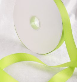 Lime Green 100 Yard / 91 metre Roll Grosgrain Ribbon 25 / 38 mm Florist Wedding