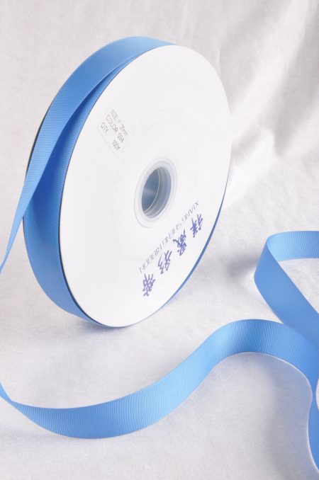 Aqua Blue 100 Yard / 91 metre Roll Grosgrain Ribbon 25 / 38 mm Florist Wedding