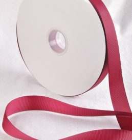 Burgandy Red 100 Yard / 91 metre Roll Grosgrain Ribbon 25 / 38 mm Florist Wedding