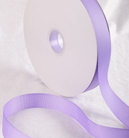 Hyacinth Purple 100 Yard / 91 metre Roll Grosgrain Ribbon 25 / 38 mm Florist Wedding
