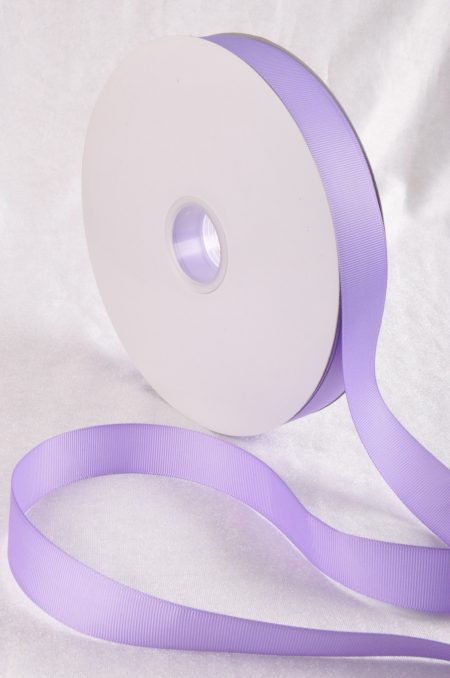 Hyacinth Purple 100 Yard / 91 metre Roll Grosgrain Ribbon 25 / 38 mm Florist Wedding