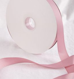 Dusty Pink 100 Yard / 91 metre Roll Grosgrain Ribbon 10 / 25 / 38 mm Florist Wedding