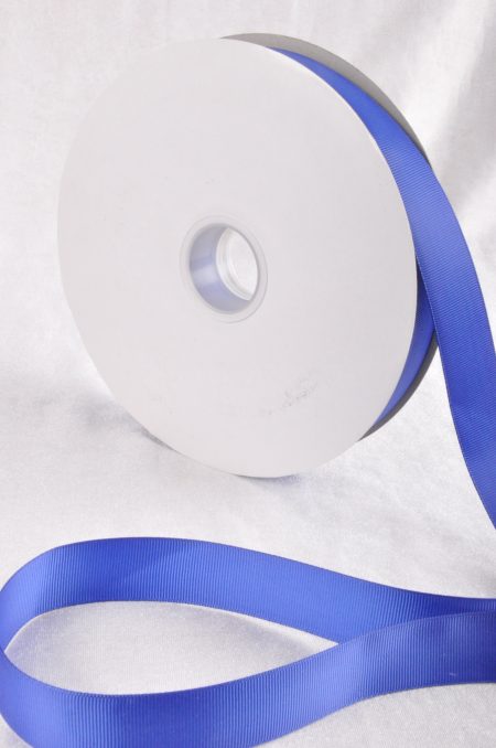 Dark Blue 100 Yard / 91 metre Roll Grosgrain Ribbon 10 / 25 / 38 mm Florist Wedding