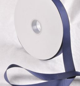 Navy Blue 100 Yard / 91 metre Roll Grosgrain Ribbon 10 / 25 / 38 mm Florist Wedding